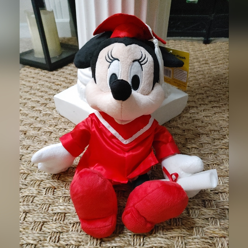Disney Minnie Mouse 12" Plush Graduation Doll